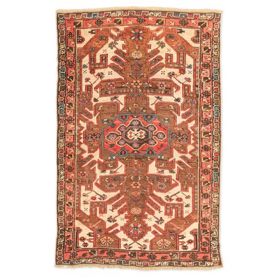 Afghanischer Teppich Mit Blumenmuster