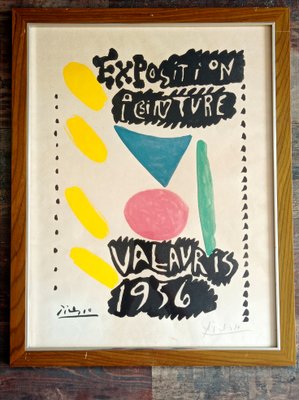 洋書 Picasso a Vallauris Linogravur 洋書 Picasso a Vallauris Linogravur 1957 PABLO PICASSO LITHOGRAPH