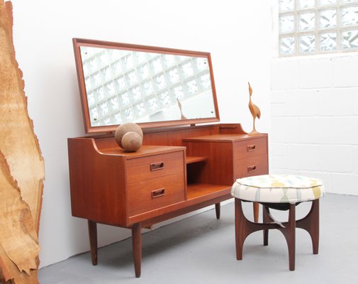 Mid Century Teak Dressing Table 1950s For At Pamono Mid Century Teak Dressing Table 1950s 3