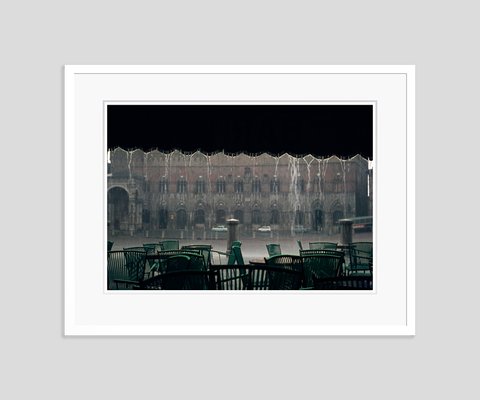 Cafe In The Rain Poster From Galerie Prints For Sale At Pamono