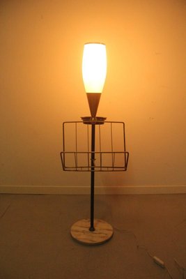 Vintage floor lamp with ashtray cheap
