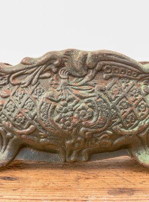 Antique Italian Cast Iron Vases Set Of 2 For Sale At Pamono