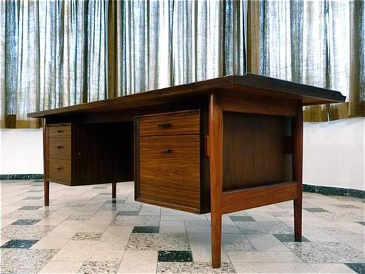 Danish Rosewood Executive Desk by Arne Vodder for Sibast 1960s