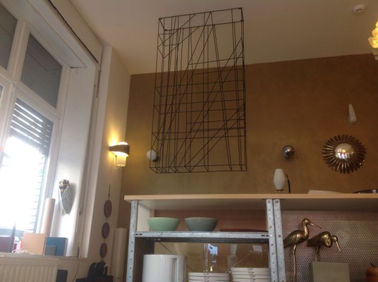 Mid Century Raumtrenner Aus Metall