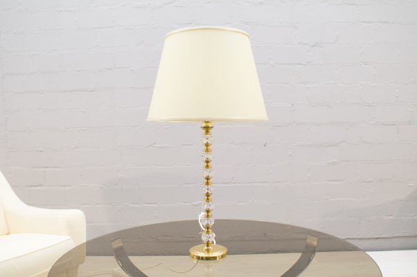 crystal glass table lamps