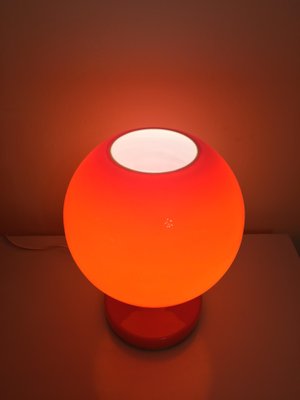 Vintage Red Glass Table Lamp By Stepan Tabera For Opp Jihlava At Pamono Vintage Red Glass Table Lamp By Stepan, Red Glass Bedside Lamps