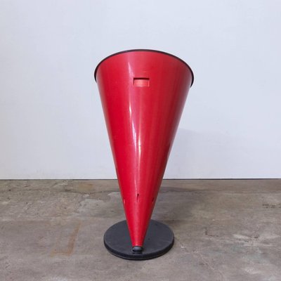 Conical Plastic Wastepaper Basket by Angelo Cortesi & Sergio
