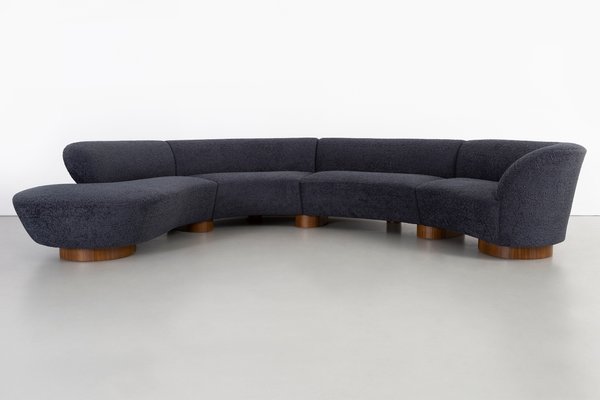 Vintage Sectional Sofa By Vladimir Kagan For Directional Cloud