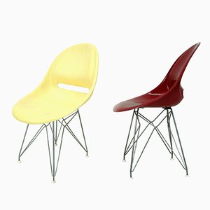 Chaise en Fibre de Verre par Miroslav Navrátil pour Vertex, 1950s