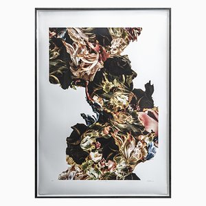 Renata Kudlacek, the Quest to Bloom, 2021, Four Color Screen-Print