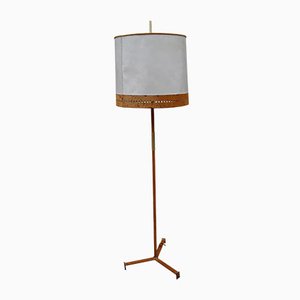 Vintage Mounting Lamp on a Brass Grading with Brass Rod, 1970s