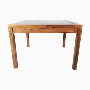 Rosewood Coffee Table with Danish Tiles, 1960s