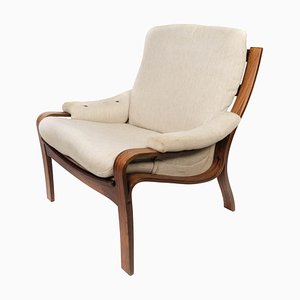 Danish Rosewood Easy Chair, 1960s