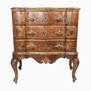 Rococo Walnut Chest of Drawers, 1780s