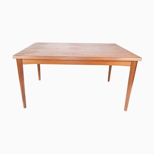 Danish Teak Dining Table with Extension Plates, 1960s