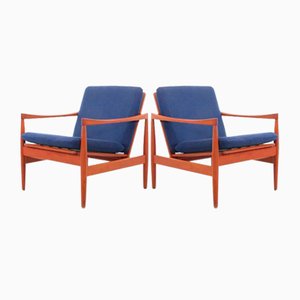 Mid-Century Lounge Chairs in Teak from Skive Møbelfabrik, Set of 2