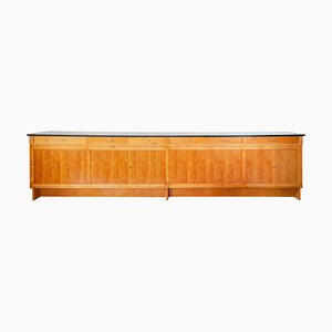 Large Ash Wood Sideboard, 1960s