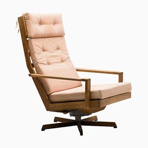 Oak Lounge Chair from Madsen and Schubel