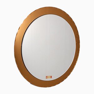 Round Mirror in Beveled Style by Max Ingrand for Planilux