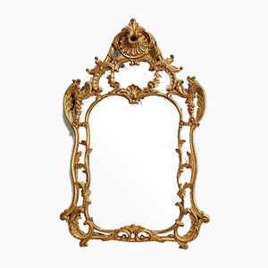 Espejo estilo Regency de madera dorada, principios del siglo XX