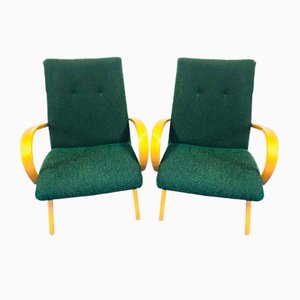 Armchairs by Jindrich Halabala, 1960s, Set of 2