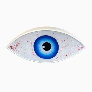 Italienische Le Temoin Eye Sculpture Bank von Man Ray für Studio Simon, 1971