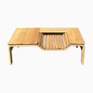 Table Basse ou Banc Mid-Century Attribué à Jindrich Halabala pour Pastoe, Pays-Bas
