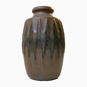 Jarrón Mid-Century de cerámica de Günther Praschak para Knabstrup, años 60