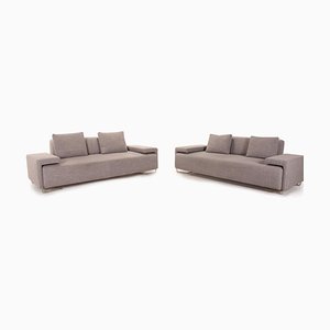 Lowland Fabric Sofa Set from Moroso, Set of 2