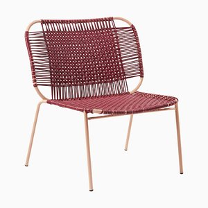 Chaise Basse Cielo Violette par Sebastian Herkner