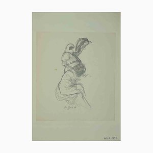 Leo Guida, Sketch, Original Drawing, 1970