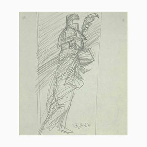 Leo Guida, Sketch, Original Drawing, 1970