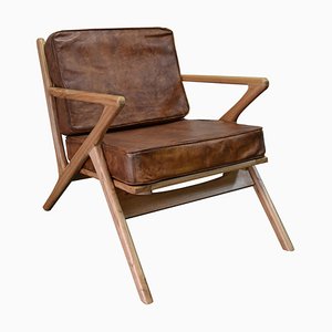 Fauteuil en Bois Courbé