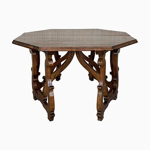 Early 20th Convertible Spanish Walnut Dining Table