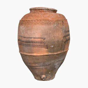 Grand Vase en Terre Cuite, 19ème Siècle