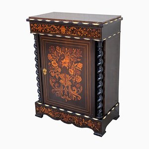 Louis XVI Marquetry and Inlaid Cabinet in the Style of Daniel Deloose