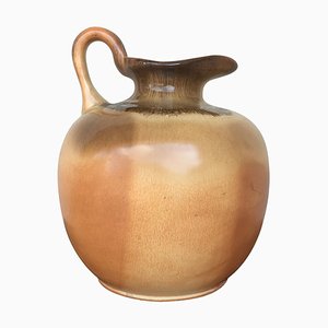 Pichet en Terracotta Émaillé, Espagne, 19ème Siècle