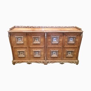 Spanish Mid-20th Century Carved Sideboard