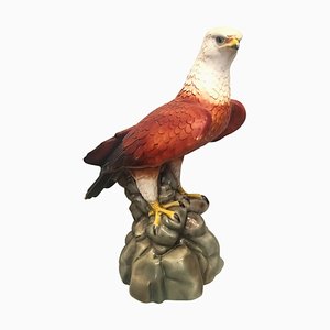 Grand Aigle en Terracotta Vernis, Italie, 20ème Siècle