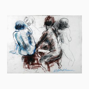 Wim Van Broekhoven, Estudio 1 Desnudo, 2019