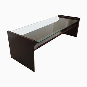 Mesa de centro Acca de palisandro de Kazuide Takahama para Gavina, Italy, años 60