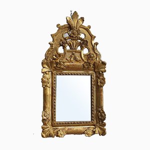 Small Regency Style Mirror, Late 19th-Century