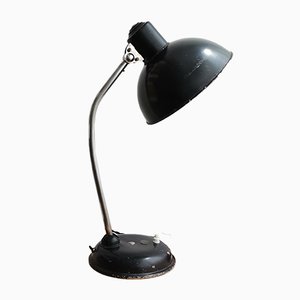 Bauhaus Tischlampe aus Stahl von Sacor, 1940er