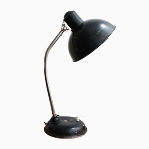 Lámpara de mesa Bauhaus de acero de Sacor, años 40