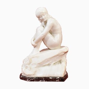 Antike Alabaster Statue