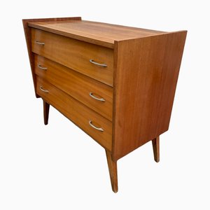 Commode Scandinave avec 3 Tiroirs, 1960s