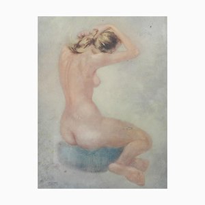 Nude Woman Lithographie von Cassinari Vettor