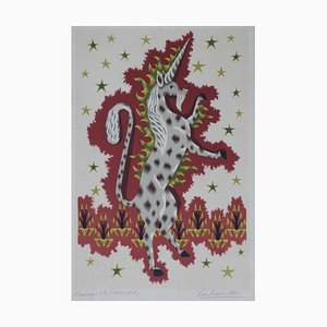 Jean Picart, Litografia Le Doux Unicorn, 1964