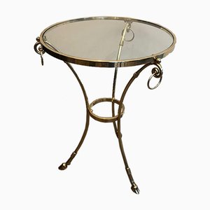 Brass Gueridon Table in the Style of Maison Jansen
