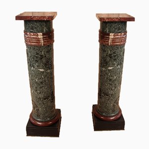 Marble Columns, Set of 2